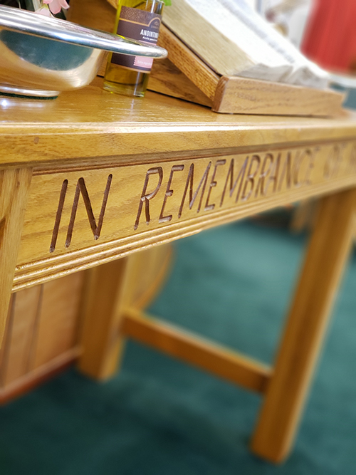 Remeberance Table